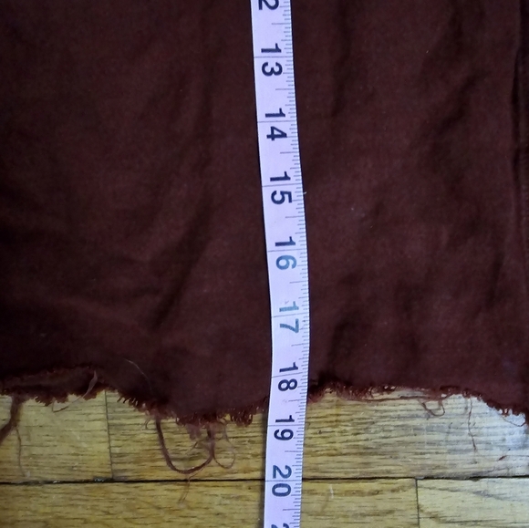 CHICO'S DESIGN RED CROPPED JACKET Linen Blend SIZE 1 M 8-10 - Picture 6 of 10